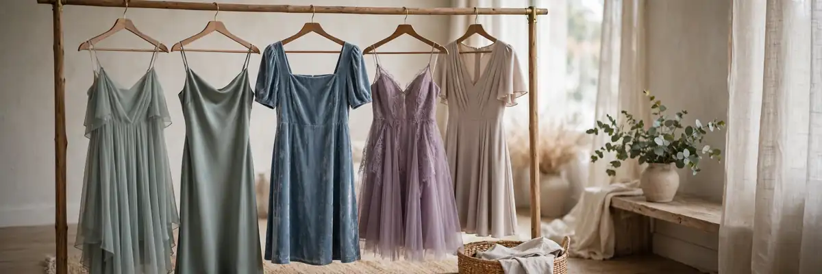 Mix and match bridesmaid dress ideas