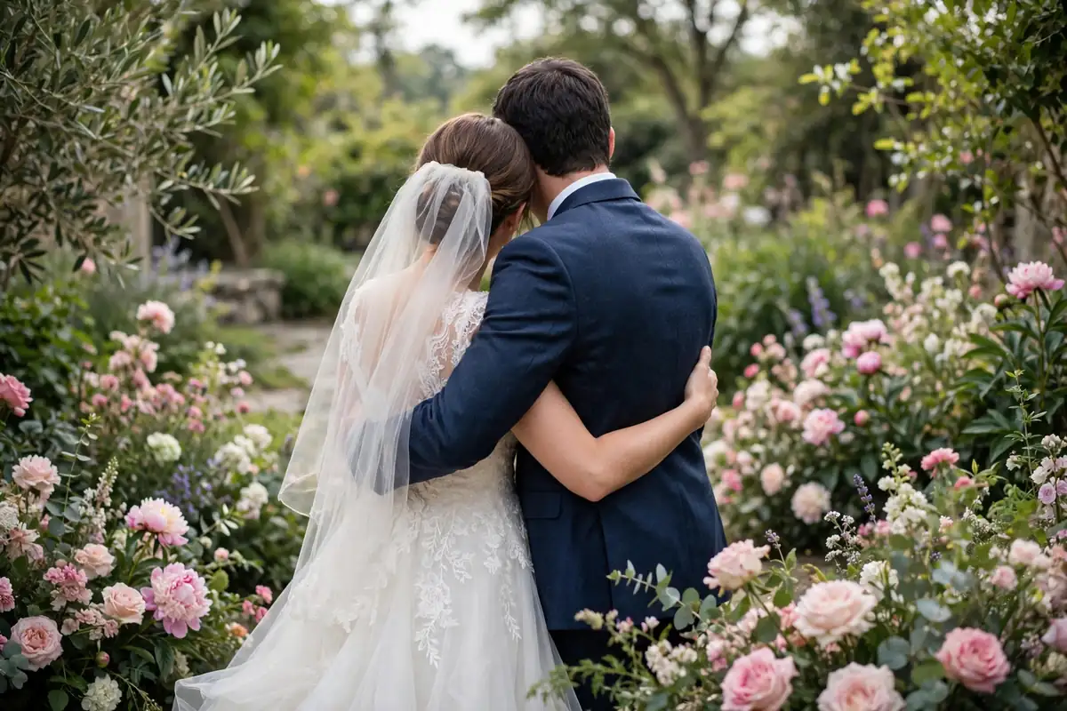 Wedding first look photo ideas