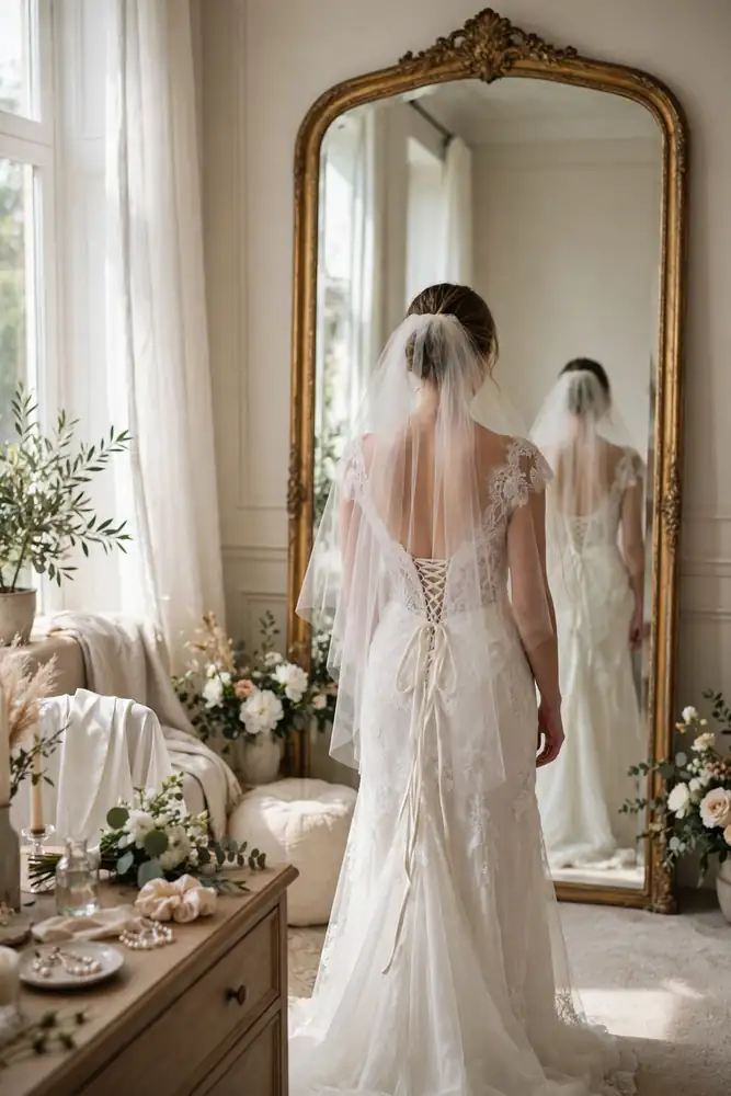 Final look in the mirror