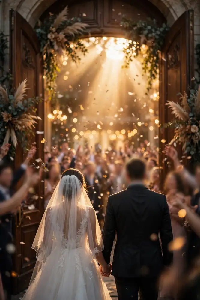 Grand reception entrance