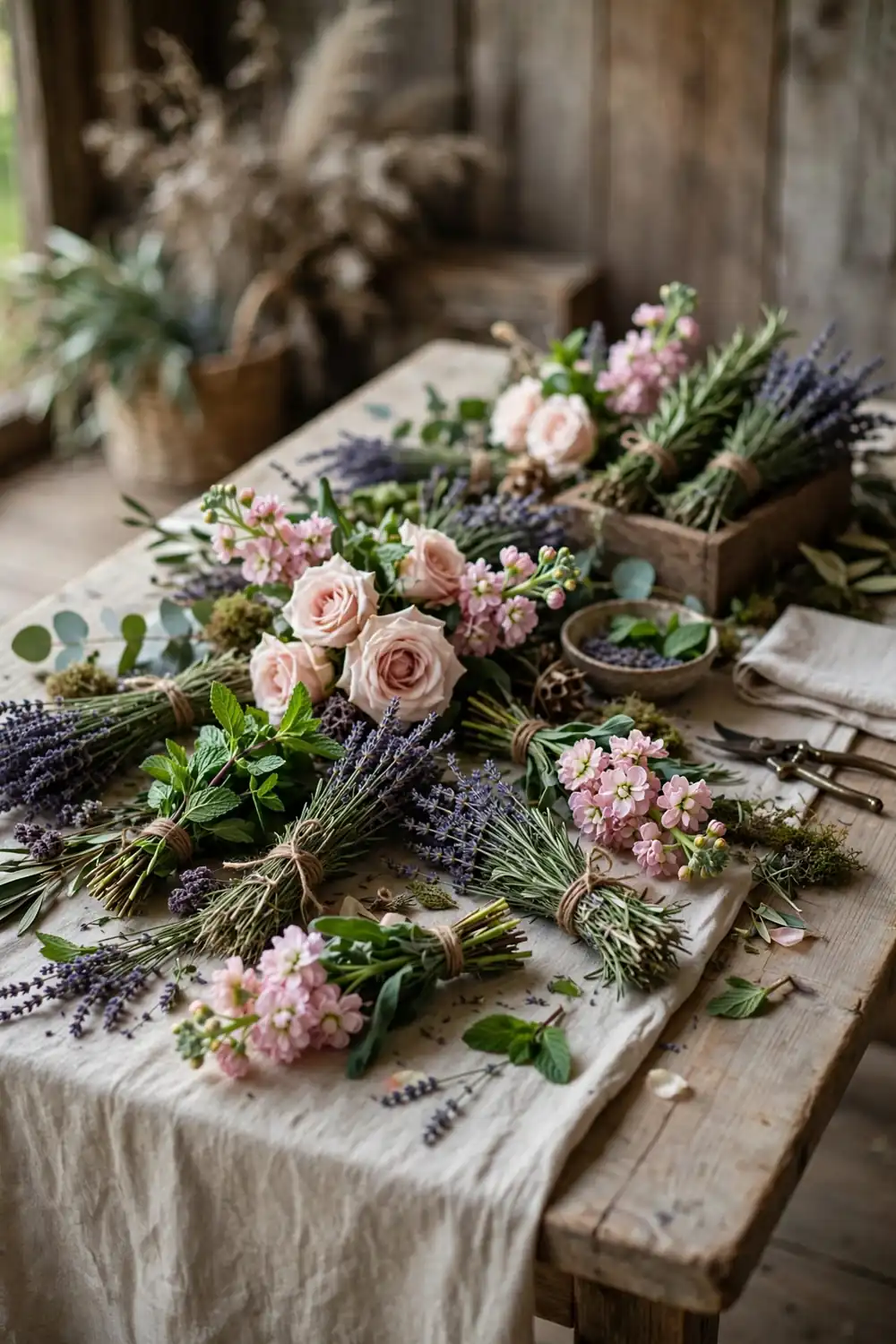 Herb and flower sensory bar