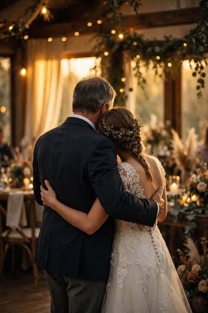 Parent dances at the reception
