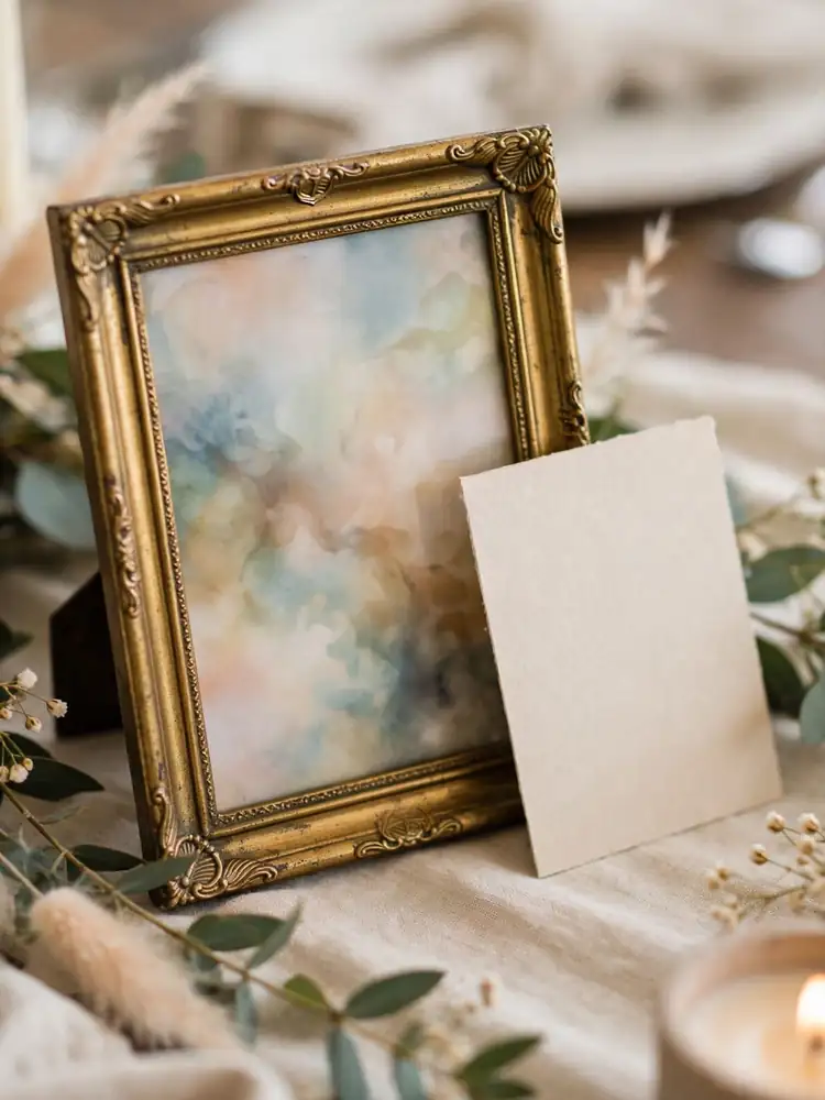 Photo DIY wedding table numbers through the years
